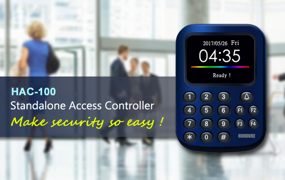 Having HAC-100PM, secure management becomes much easier! 1 HAC 100EN